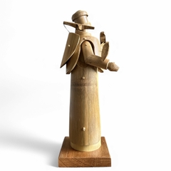 Escultura São Francisco em Bambu - GUARIROBA | Arte Popular e Objetos Brasileiros
