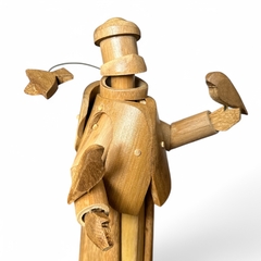 Escultura São Francisco em Bambu na internet
