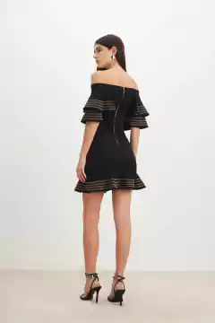 Imagem do VESTIDO CURTO BABADO SKAZI