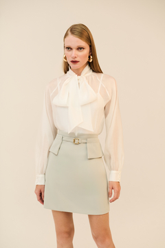 BLUSA TRANSPARENCIA LYOCELL - buy online