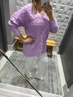 PULL RELEVO DINASTY - LILAS, P - Katia Rosa