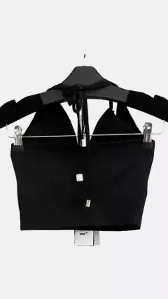 Top Amarração Cruzada Skazi - Off White, P - Katia Rosa