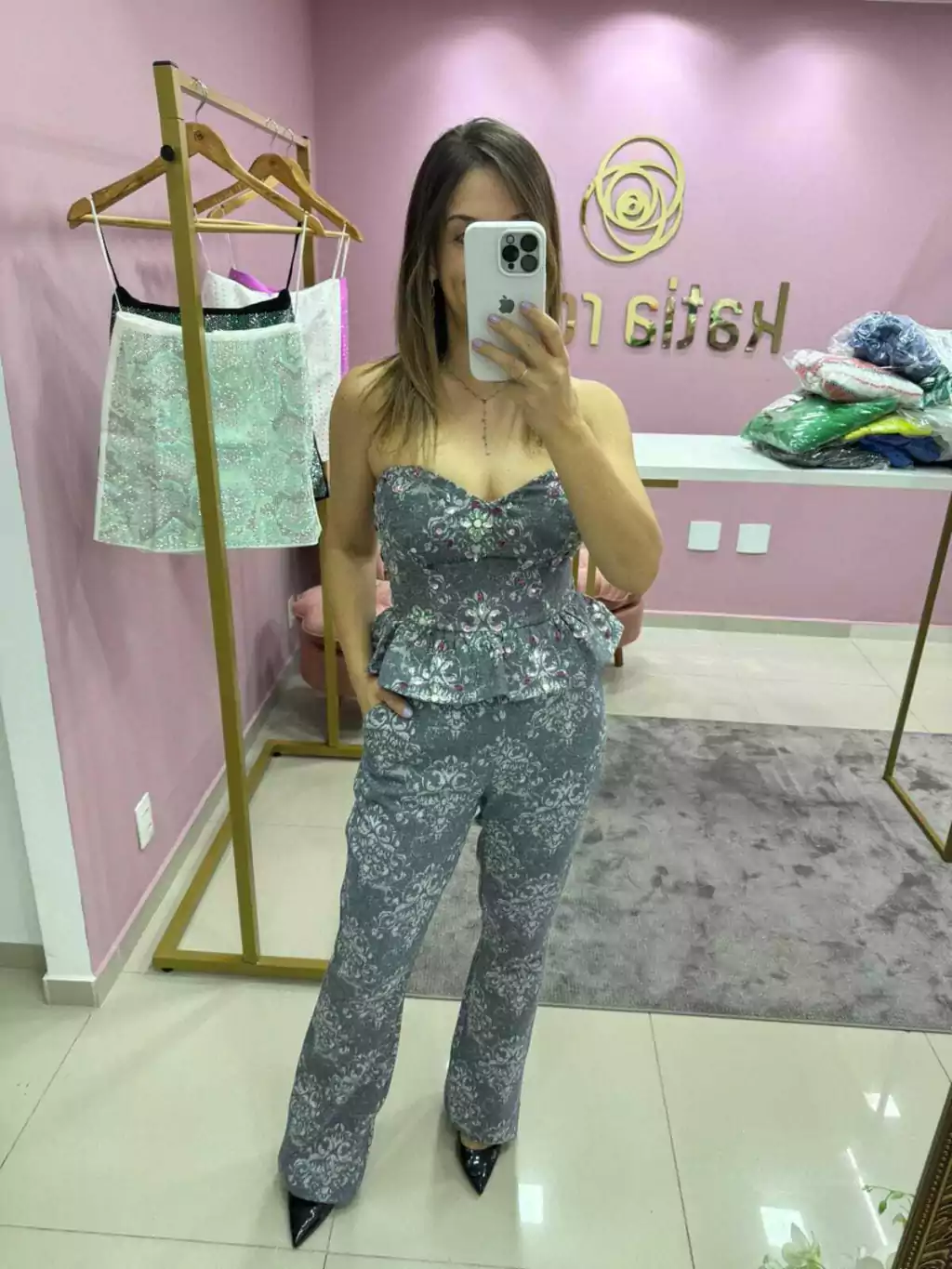 TOP CORSELET JEANS SKAZI