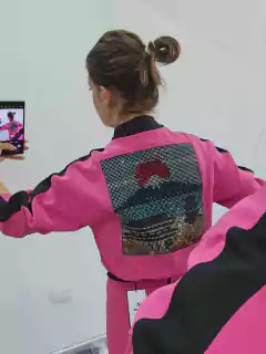 JAQUETA MINI BOMBER GUEIXA SKAZI on internet