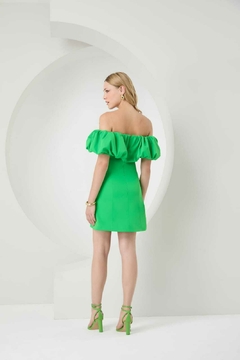 Vestido curto verde AF - loja online