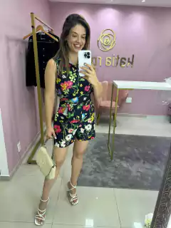 SHORT GABRIELLA LALIBELA - Preto, P