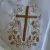 Alfaias para Altar Santa Rosa de Lima em Linho 100% na internet