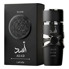 Asad Elixir - Lattafa 100ml - 4 Sentidos | Perfumaria