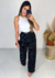 CALÇA PANTALONA EM RISCA DE GIZ - loja online