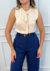 BLUSA EM CREPE SEDA - KIANE STORE