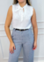 BLUSA EM CREPE SEDA - loja online