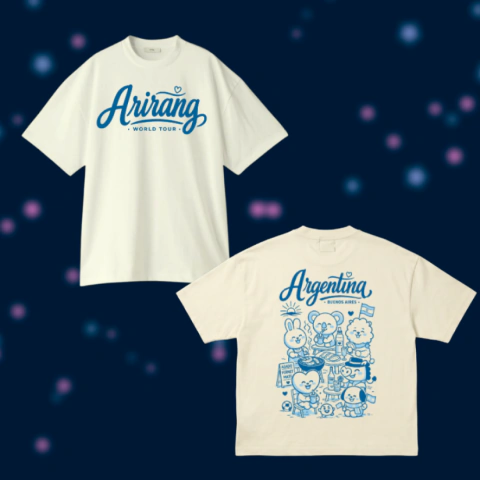 Remera -arirang arg (doble estampa)
