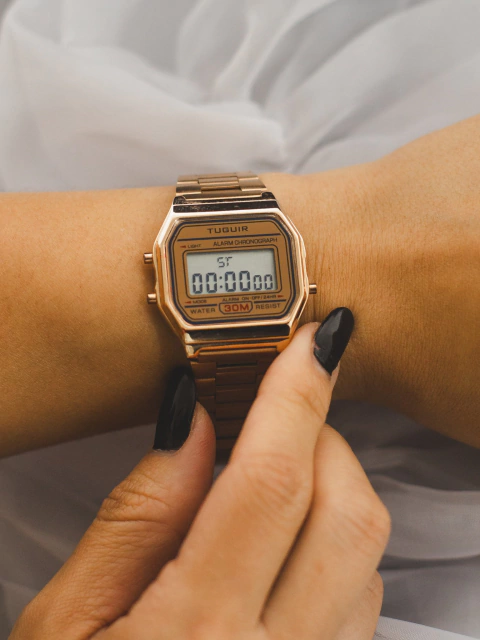 Relógio Feminino Tuguir Digital TG30053 Rose - comprar online