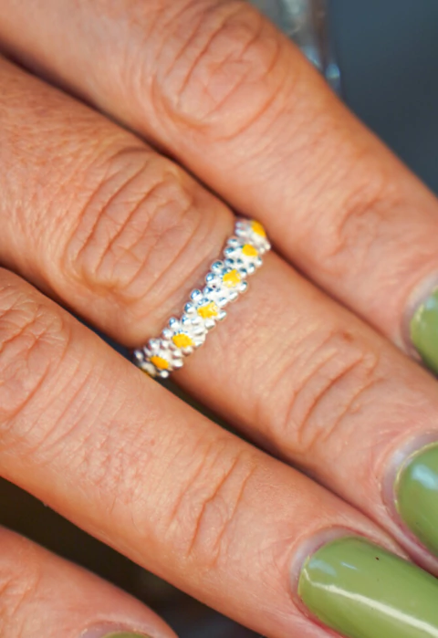 Anel margaridas - comprar online