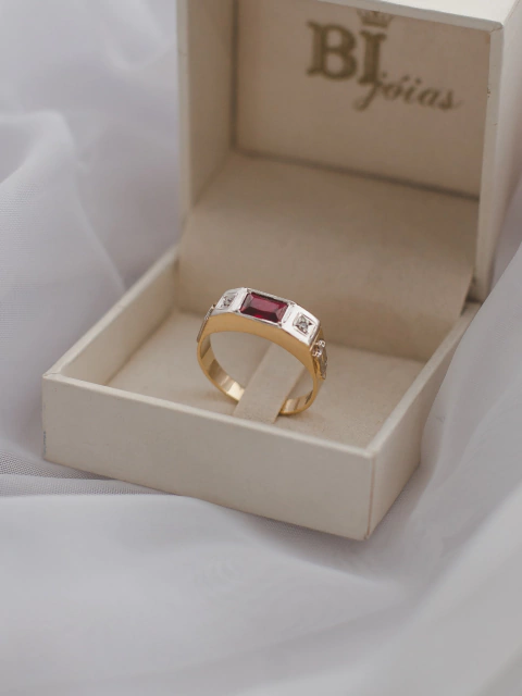 Anel de Formatura Ouro 18k - comprar online