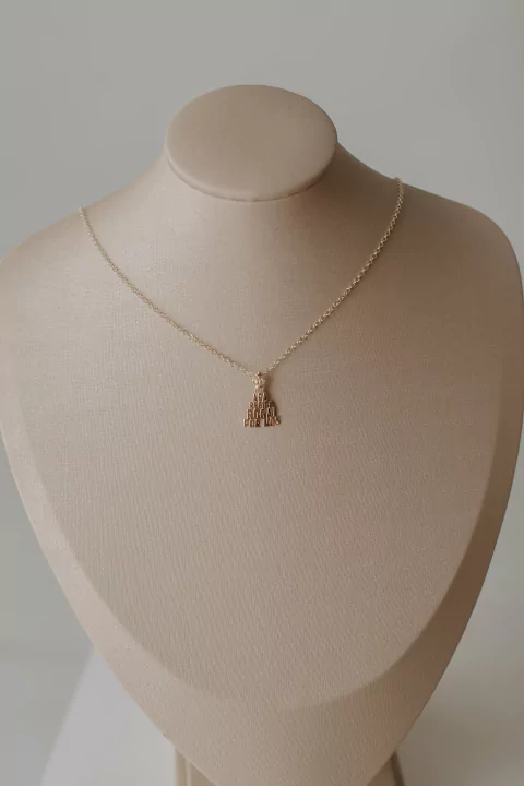 Pingente Nossa Senhora Aparecida Rogai Por Nós