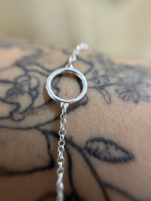 Pulseira geométrica círculo