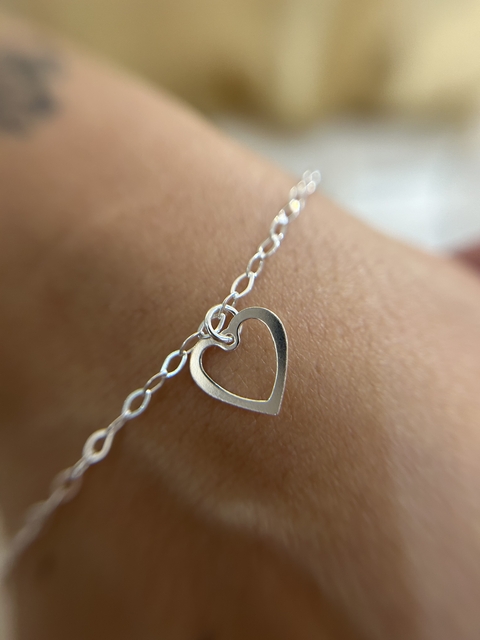 Pulseira com coração