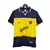 Camisa retrô do Boca Juniors de 1999, nas cores azul e amarelo, com logo e patrocínio visíveis.