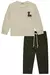 Conjunto de Camiseta em Meia Malha e Calça Skinny em Canelado Liz 80794 - comprar online