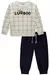 Conjunto de Blusão em Moletom e Calça Jogger em Moletom 81005 LucBoo - comprar online