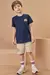 Bermuda Infantil Menino em Moletom sem Pelúcia 81612