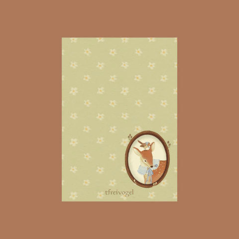 Fawn & Robin Notepad
