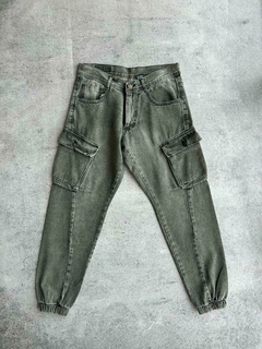 Jogger Cargo Mom gris claro - comprar online