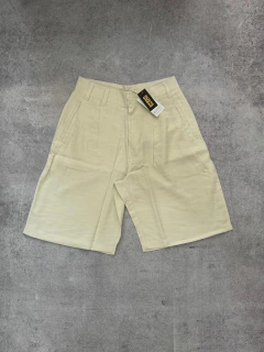 Bermuda Sastrera CREMA - comprar online