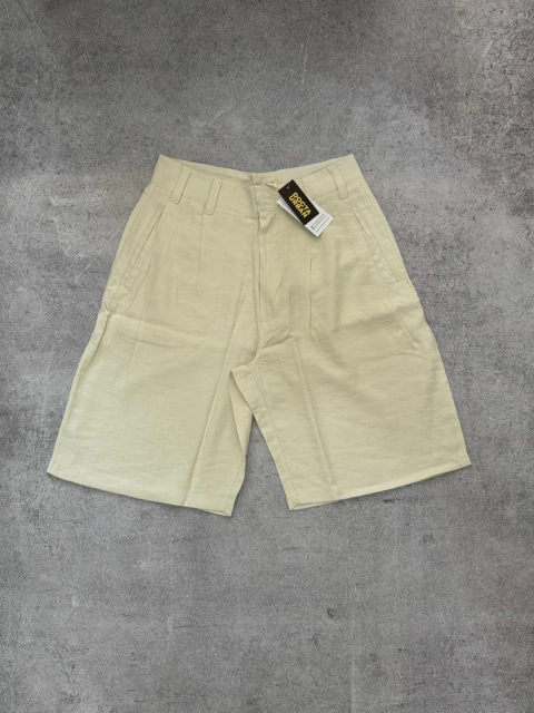 Bermuda Sastrera CREMA - comprar online