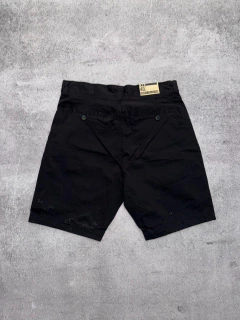 Bermuda Gabardina Negro en internet