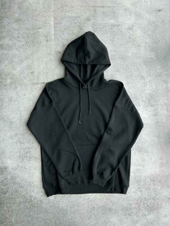 Buzo Oversize liso pamplona negro - comprar online