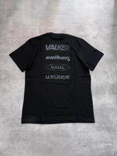 Remera valker worldwide negro en internet