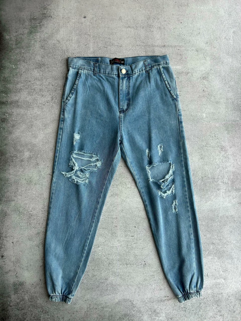 Jogger Mom con roturas distinto - comprar online