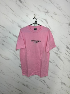 Remera oversize rosa pila - comprar online