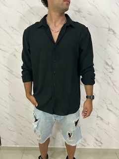 Camisa Lino oversize