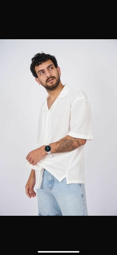 Camisa tejida oversize
