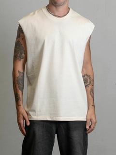 Musculosa Oversize crudo - comprar online