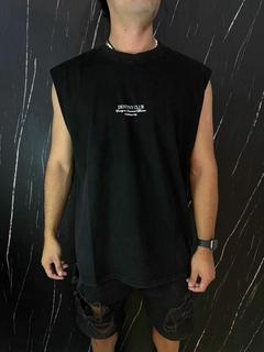 Musculosa premium negra