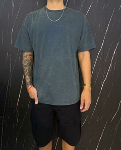 Remera nevada Boxy azul