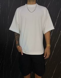 Remera waffle vintage