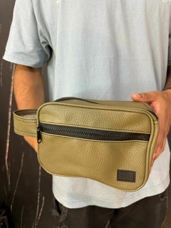 Necesser ecocuero verde - DOCTAURBAN