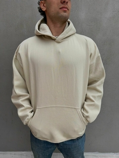 Buzo liso premium beige en internet