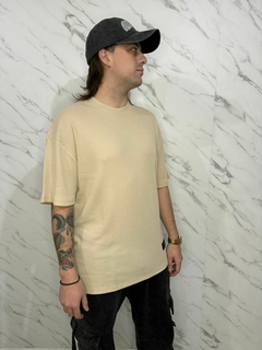 Remera oversize waffle