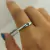 anillo de plata sensacion