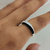 Anillo de plata black/withe - comprar online