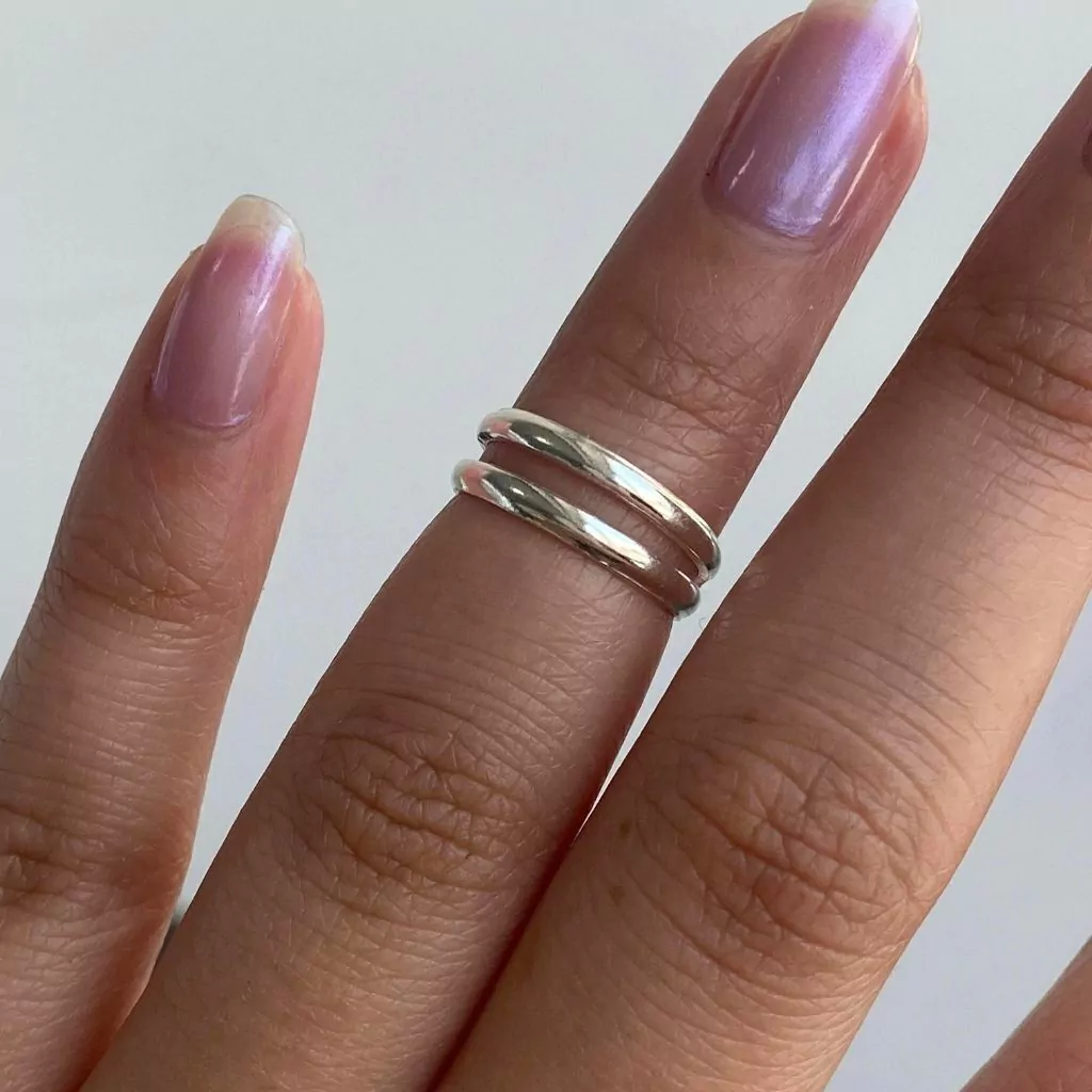 Anillo de Plata falange