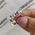 Anillo de plata Dual
