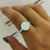 Anillo de plata San benito