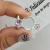 Aros cubanitos rosa